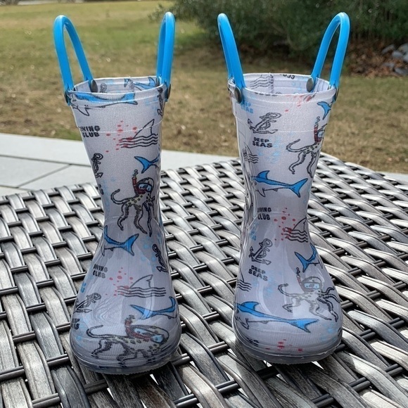 Zac & EVAN Toddler Rain Boots - Picture 4 of 17
